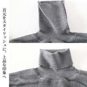 タートルネック メンズ セーター S〜3L ビ...の詳細画像5
