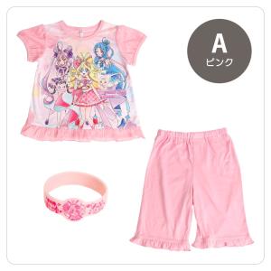 光るパジャマ プリキュア 半袖 パジャマ 女の...の詳細画像3