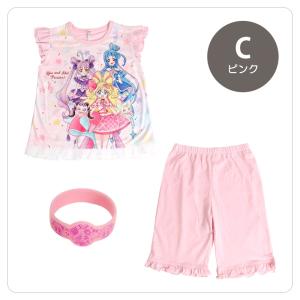 光るパジャマ プリキュア 半袖 パジャマ 女の...の詳細画像5