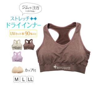 レディース スポーツブラ スポブラ ハーフトップ...の商品画像