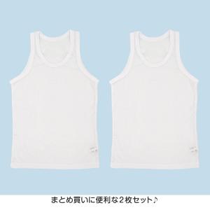 タンクトップ キッズ 男の子 肌着 ジュニア ...の詳細画像3