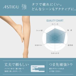 アスティーグ 強 ストッキング レディース パ...の詳細画像1