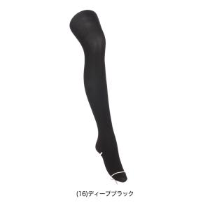 アスティーグ 黒 タイツ 80デニール レディ...の詳細画像5