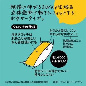 サニタリーショーツ 運動 生理用ショーツ スポ...の詳細画像2