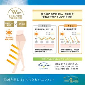 ストッキング レディース UVカット 2足組 ...の詳細画像1