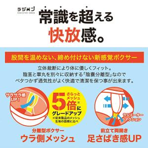 ボクサーパンツ メンズ 分離 ホールド感 機能...の詳細画像3