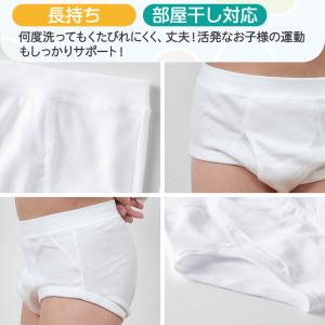 グンゼ キッズ ブリーフ 綿100% 2枚組 ...の詳細画像3