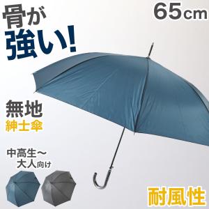 ビニール傘 65cm POE カラーグラス骨 ワンタッチジャンプ 長傘 雨傘