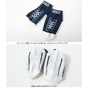 ベビーソックス 靴下 スニーカー柄 コンバース...の詳細画像1