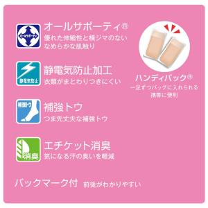 アツギ ウルトラスルー 横ジマ解消ストッキング...の詳細画像2