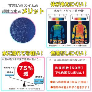 女子用ワンピース水着 はっ水加工 盗撮防止 ス...の詳細画像3