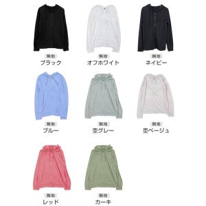 uvカット パーカー レディース おしゃれ 薄...の詳細画像4