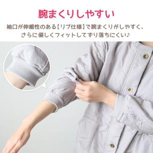 エプロン 割烹着 裏フリース 冬 おしゃれ 羽...の詳細画像3