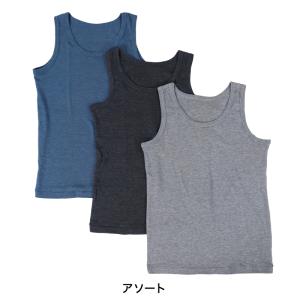 タンクトップ 下着 男の子 子供 3枚組 10...の詳細画像3