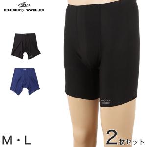 グンゼ ボディワイルド ボクサーパンツ メンズ エアーズ AIRZ 2枚セット M・L (BODYWILD ボクサー 男性 パンツ インナー 下着 肌着 前閉じ) (在庫限り)｜suteteko