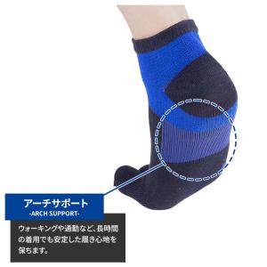 グンゼ アクティブスタイル メンズ 5本指 ス...の詳細画像3