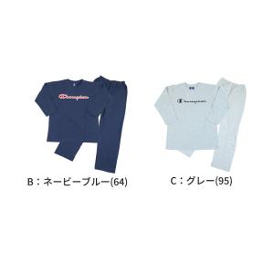 キッズ パジャマ 長袖 長ズボン チャンピオン...の詳細画像2