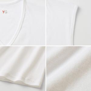 グンゼ YG メンズ インナー ノースリーブ ...の詳細画像2