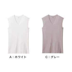 グンゼ YG メンズ インナー ノースリーブ ...の詳細画像4