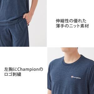 チャンピオン パジャマ 半袖 半ズボン メンズ...の詳細画像1