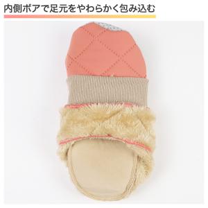ウチコレ レディース ルームシューズ ボアブー...の詳細画像3
