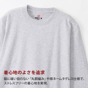 ヘインズ ビーフィー ロンT メンズ tシャツ...の詳細画像2