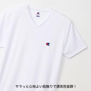 Champion メンズ Tシャツ メッシュ ...の詳細画像1