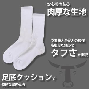 ヘインズ ビーフィー 靴下 メンズ 丈夫 フル...の詳細画像1