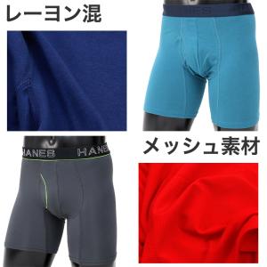 ボクサーブリーフ メンズ 下着 ヘインズ 前開...の詳細画像4