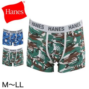 ヘインズ カモフラージュ　ボクサーブリーフ M〜LL (Hanes メンズ ボクサーパンツ インナー 下着) (在庫限り)