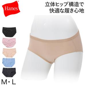 ヘインズ コットンストレッチ レギュラーショーツ M・L (Hanes レディース インナー ショーツ 綿混 綿 コットン)｜すててこねっと ヤフー店