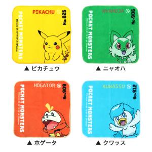 ハンドタオル タオル ポケモン ハンカチ キャ...の詳細画像5