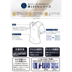 グンゼ 快適工房 紳士長袖U首シャツ S〜L ...の詳細画像2