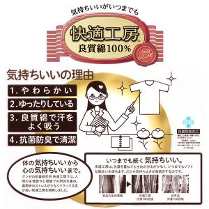 グンゼ 快適工房 ショーツ 綿100% 深履き...の詳細画像2