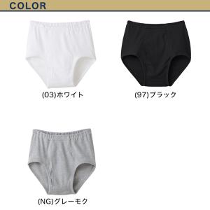 グンゼ 快適工房 紳士 前開き天引きブリーフ ...の詳細画像3