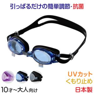 ゴーグル 子供用 大人用 キッズ UVカット くもり止め