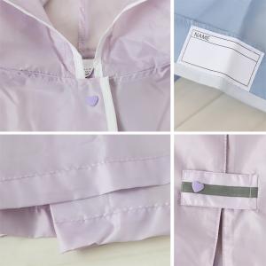 レインコート キッズ ランドセル対応 女の子 ...の詳細画像2