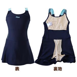 スクール水着 女の子 Aライン ワンピース キ...の詳細画像3