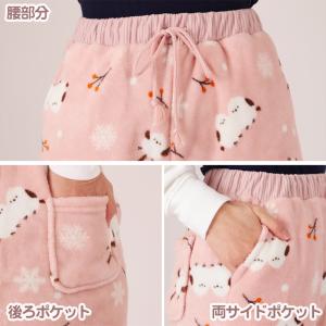 ルームパンツ レディース 冬 裏起毛 パジャマ...の詳細画像2