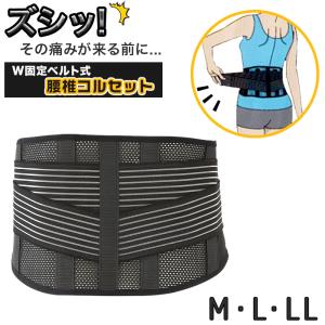 rakunie 腰痛サポートベルト Mサイズ　ラクニエ　収納ケース付 送料無料】モリタホールディングス 腰部サポートウェア ラクニエ