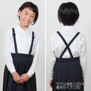 キッズ ポロシャツ 長袖 小学生 制服 小学校...の詳細画像2