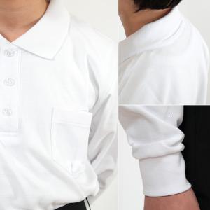 キッズ ポロシャツ 長袖 小学生 制服 小学校...の詳細画像3
