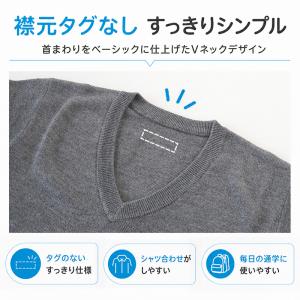 スクールセーター 男子 高校生 制服 ニット ...の詳細画像5