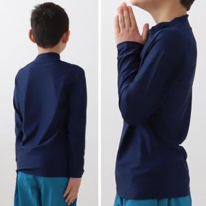 ラッシュガード かぶり キッズ 長袖 スクール...の詳細画像4