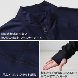 スクール水着 ラッシュガード キッズ フードな...の詳細画像2