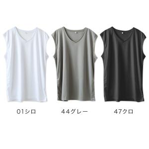 大きいサイズ メンズ スリーブレス ノースリー...の詳細画像5
