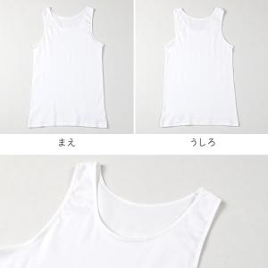 レディース 綿100% タンクトップ ノースリ...の詳細画像3