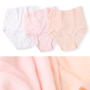 福助 ショーツ ガーゼ 綿100% 深履き ゴ...の詳細画像1