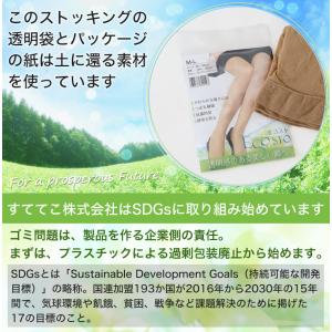 ストッキング 大きいサイズ パンスト 締め付け...の詳細画像3