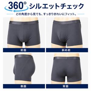 メンズ ボクサーパンツ 冷感 前閉じ 接触冷感...の詳細画像5